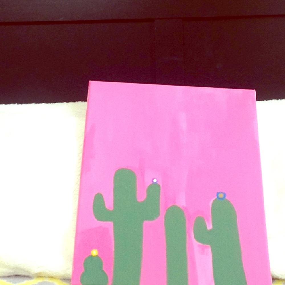 Cactus painting